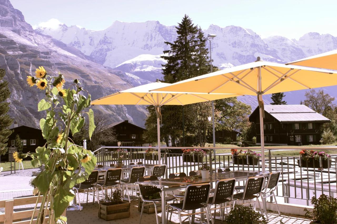 Pop-Up Lodge Muerren Wengen Bagian luar foto