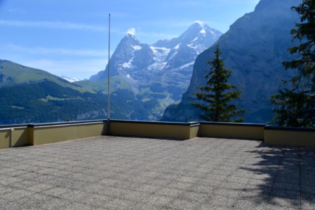 Pop-Up Lodge Muerren Wengen Bagian luar foto