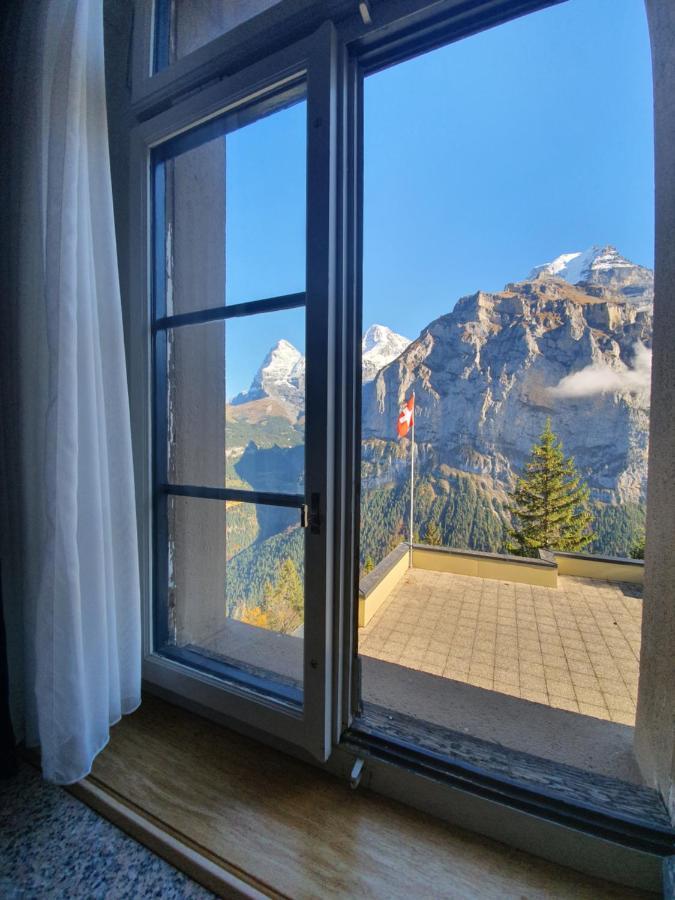 Pop-Up Lodge Muerren Wengen Bagian luar foto